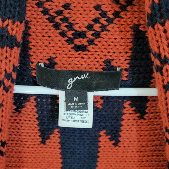 GNW Aztec Print Cardigan- Size M - Picture 2 of 4